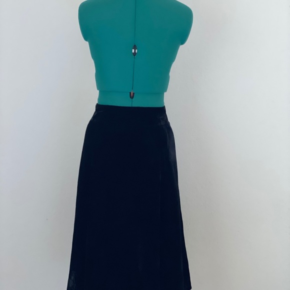 SOLD velvet midi skirt by Charter Club Size 12 - Picture 5 of 11